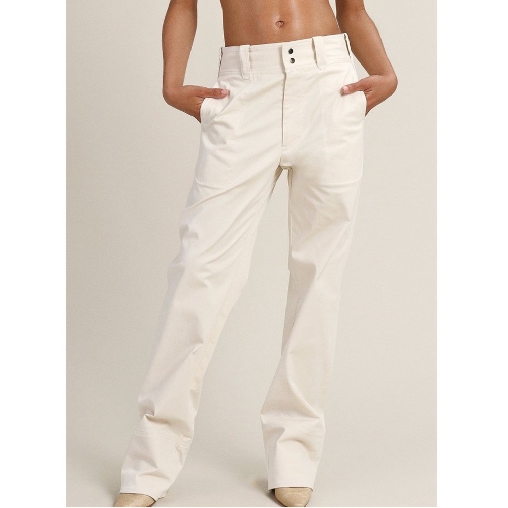 🆕ORSEUND IRIS CREAM CARPENTER PANTS SIZE MEDIUM NWT - Picture 6 of 7
